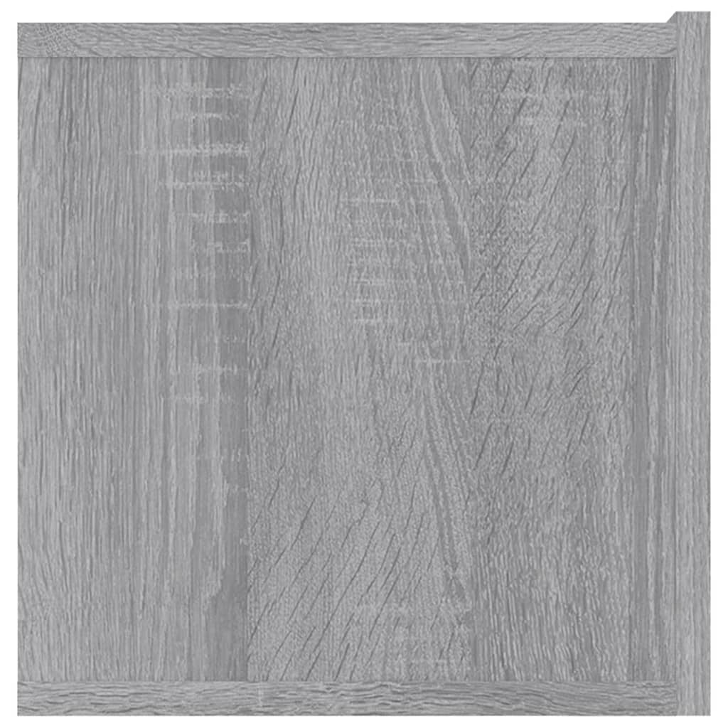 Mobile TV multimediale mensola TV credenza TV sala da pranzo soggiorno camera da letto Sonoma 80 x 30 x 30 cm legno ingegnerizzato grigio 02_0028451