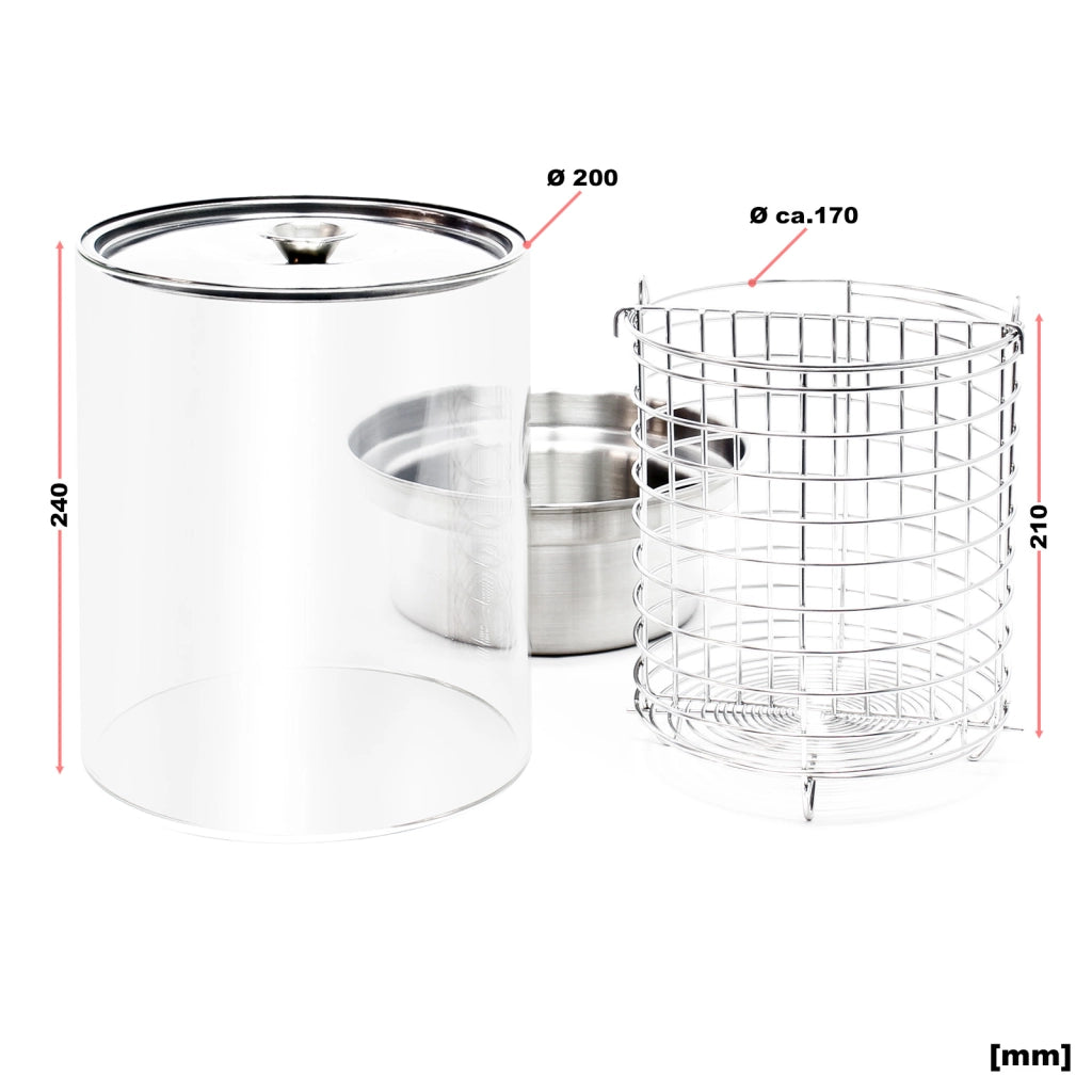 Macchina cuoci wurstel 450 Watt Contenitore per cottura a vapore Hot dog Scalda Panini