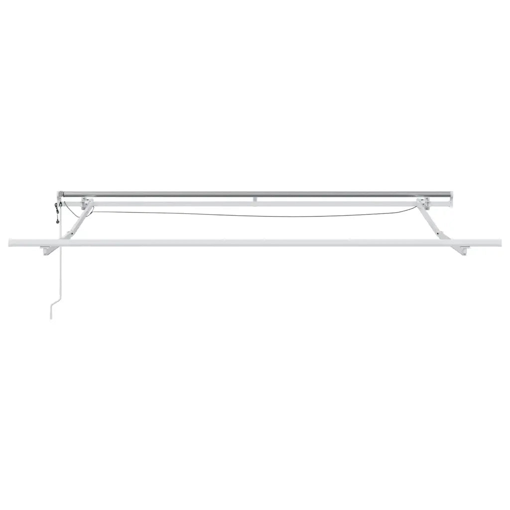 vidaXL Tenda da Sole Retrattile Automatica con LED Marrone 300x250 cm