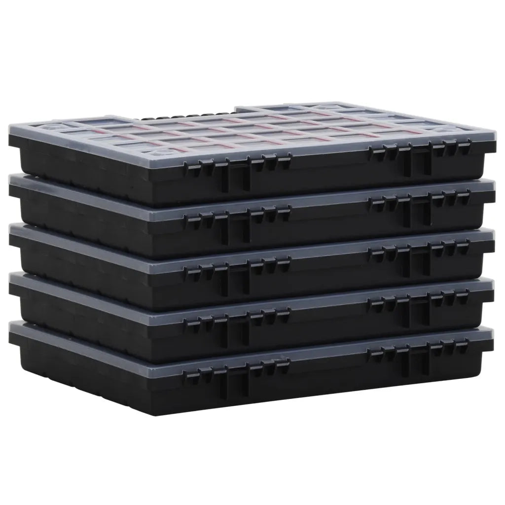 Scatole di Assortimento 10 pz 40x30x5 cm Polipropilene 3106445