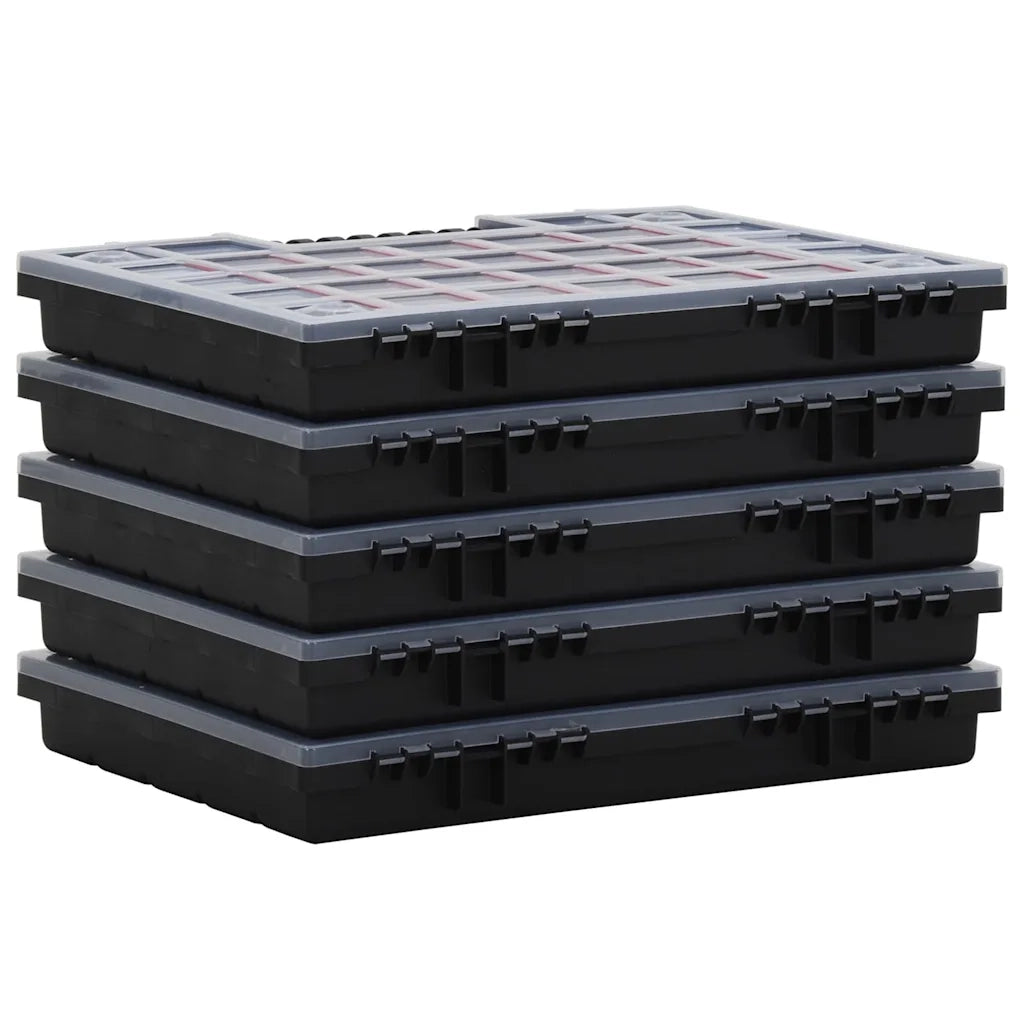 Scatole di Assortimento 10 pz 40x30x5 cm Polipropilene 3106445