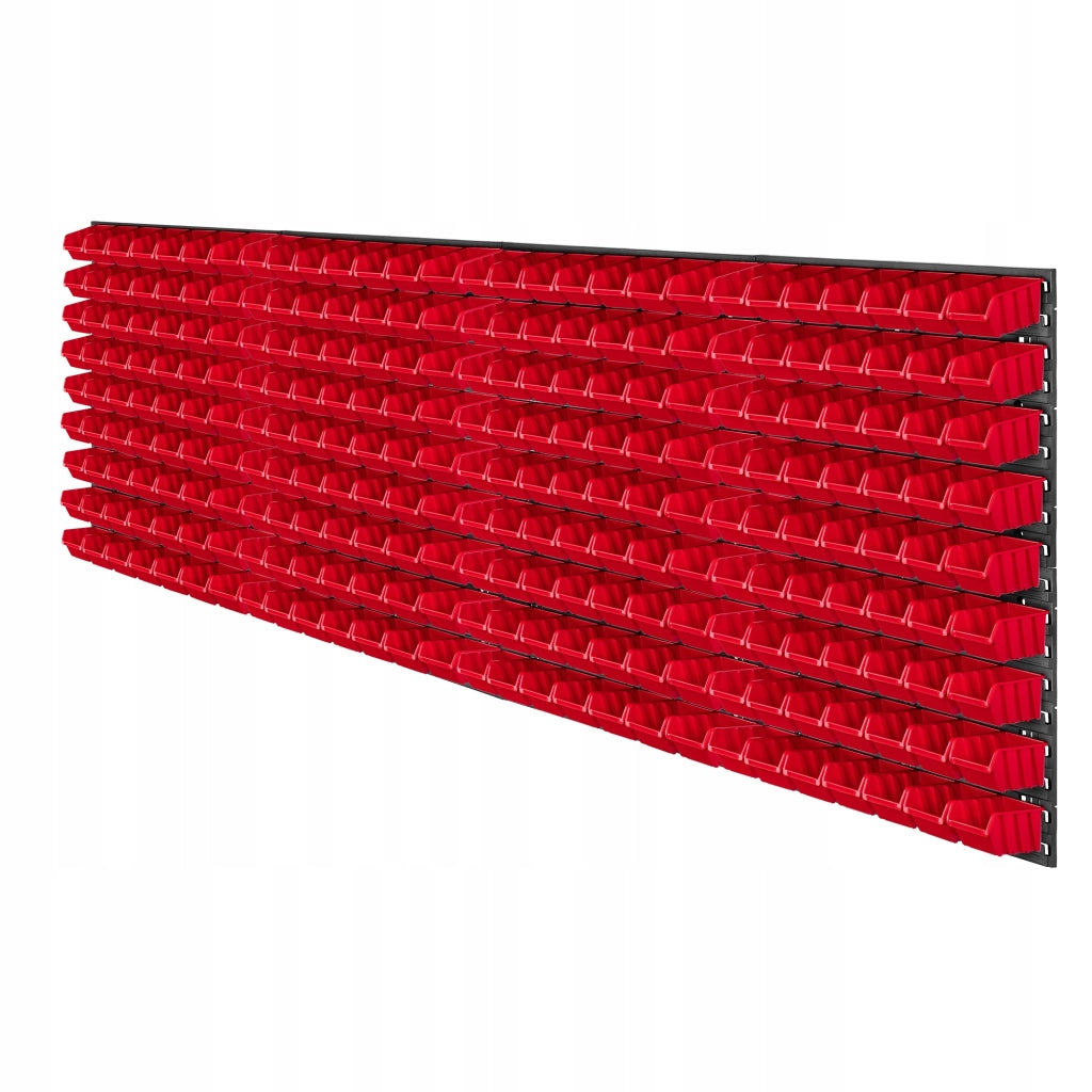 Pannello portautensili KADAX da parete per officina, 232x78 cm, 252 scomparti, garage/officina.