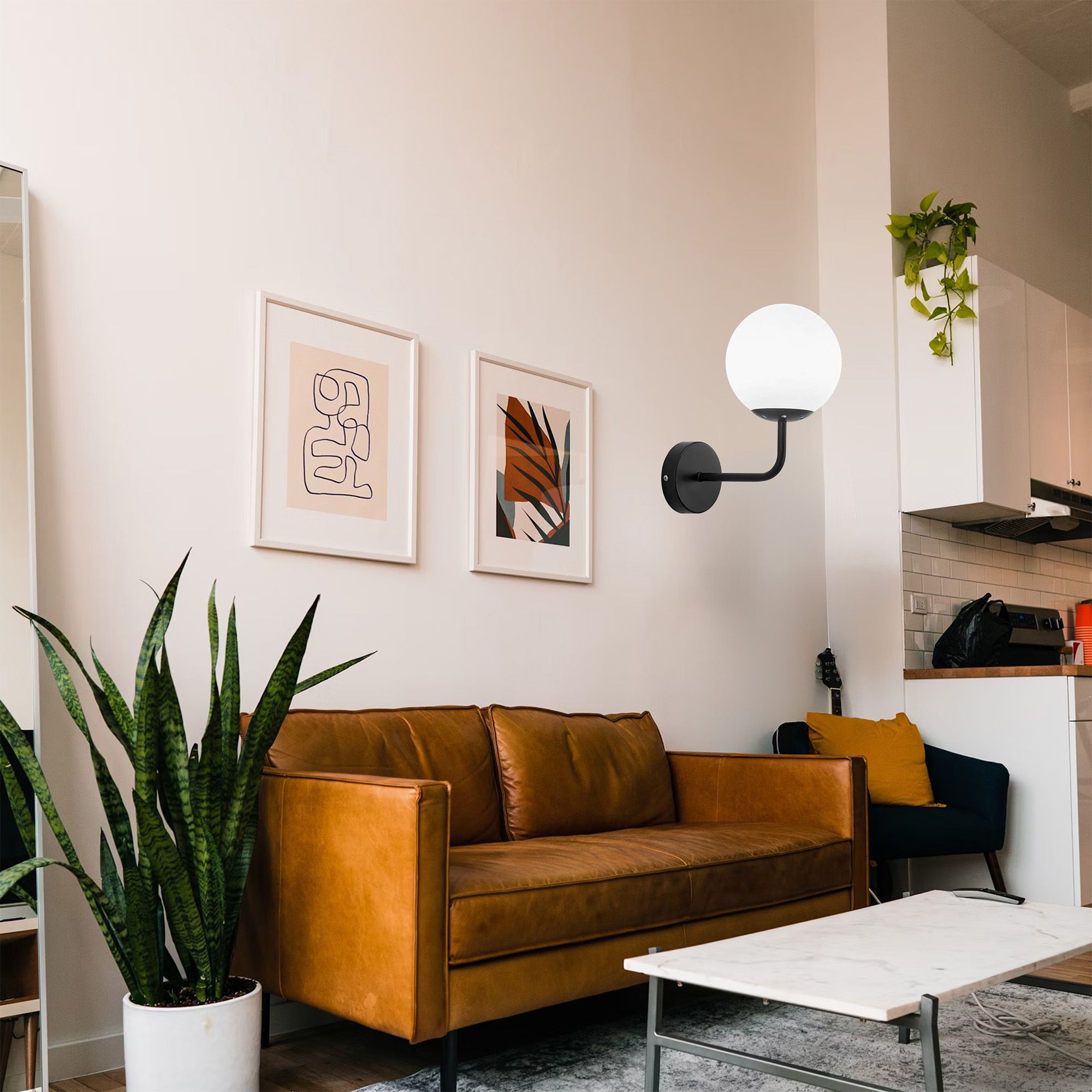 Lampada Da Parete G095-1w Black