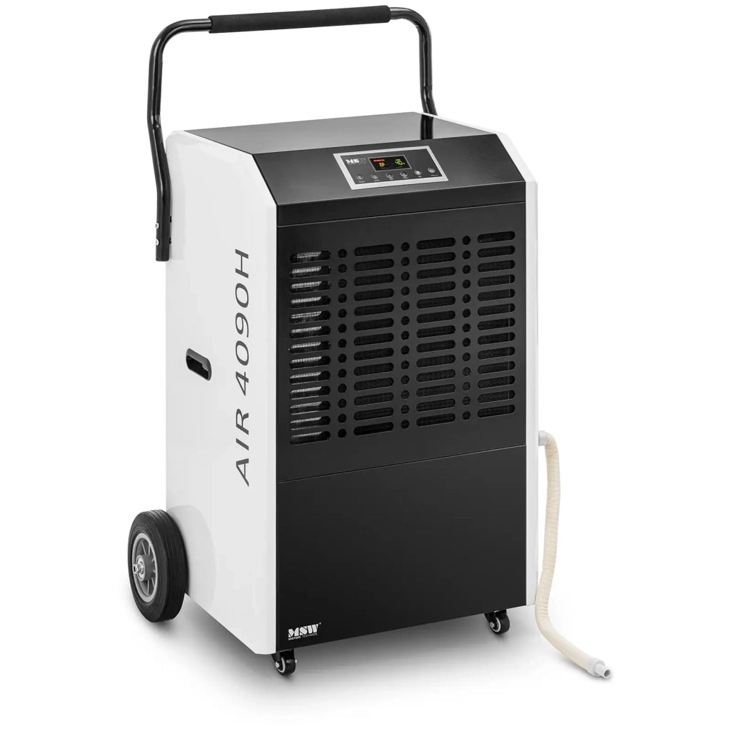 Deumidificatore professionale 138 litri / 24 ore 70-100 m² 857 m³/h con maniglia in acciaio bianco 14_0008877