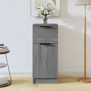 Credenza Grigio Sonoma 30x30x70 cm in Legno Multistrato 817002