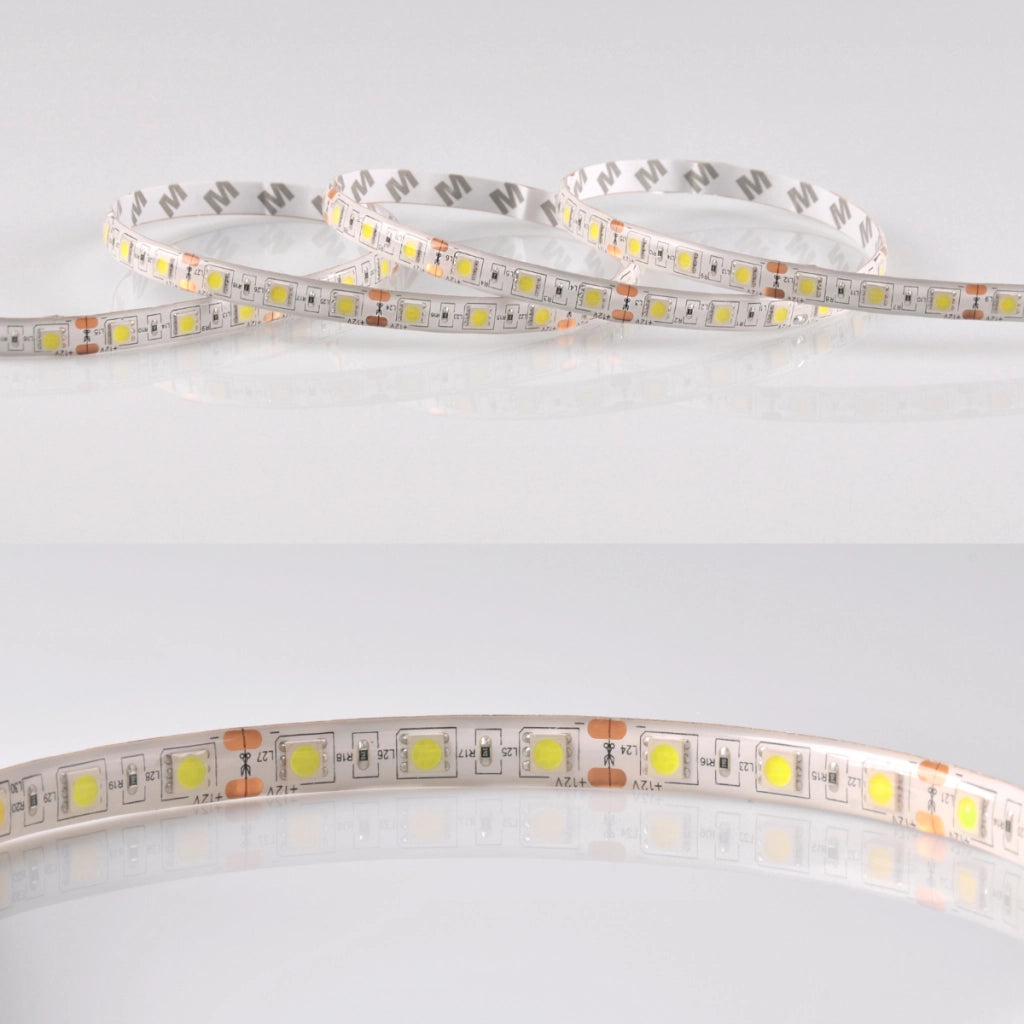 Striscia LED Polux 5m 12V IP65 bianco 4000K 2200lm
