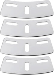 Set di 4 Piastre di Montaggio a Tre Fori per Resonatore di Rim R1742