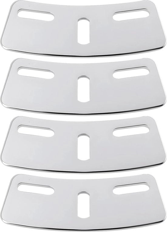 Set di 4 Piastre di Montaggio a Tre Fori per Resonatore di Rim R1742