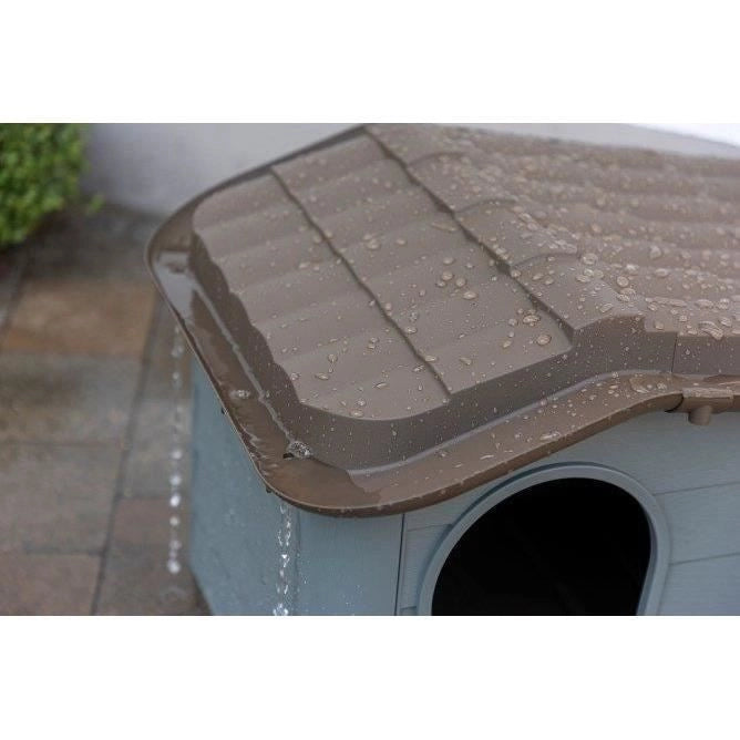 Casetta per gatti - KERBL - PAOLA Eco XL - 75 x 59 x 55 cm - Interno/esterno