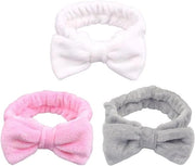Set di 3 cuffie per doccia con fascia per donne