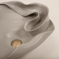 Lavabo Da Appoggio In Ceramica Rea Hm-12 Handmade Art