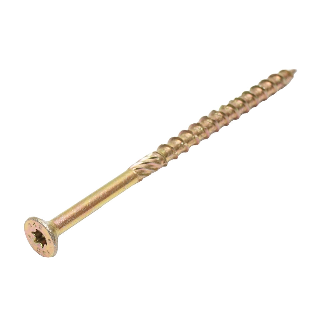 Vite autofilettante per legno 8x140mm tipo torx TX40, testa svasata 50 pz/scatola