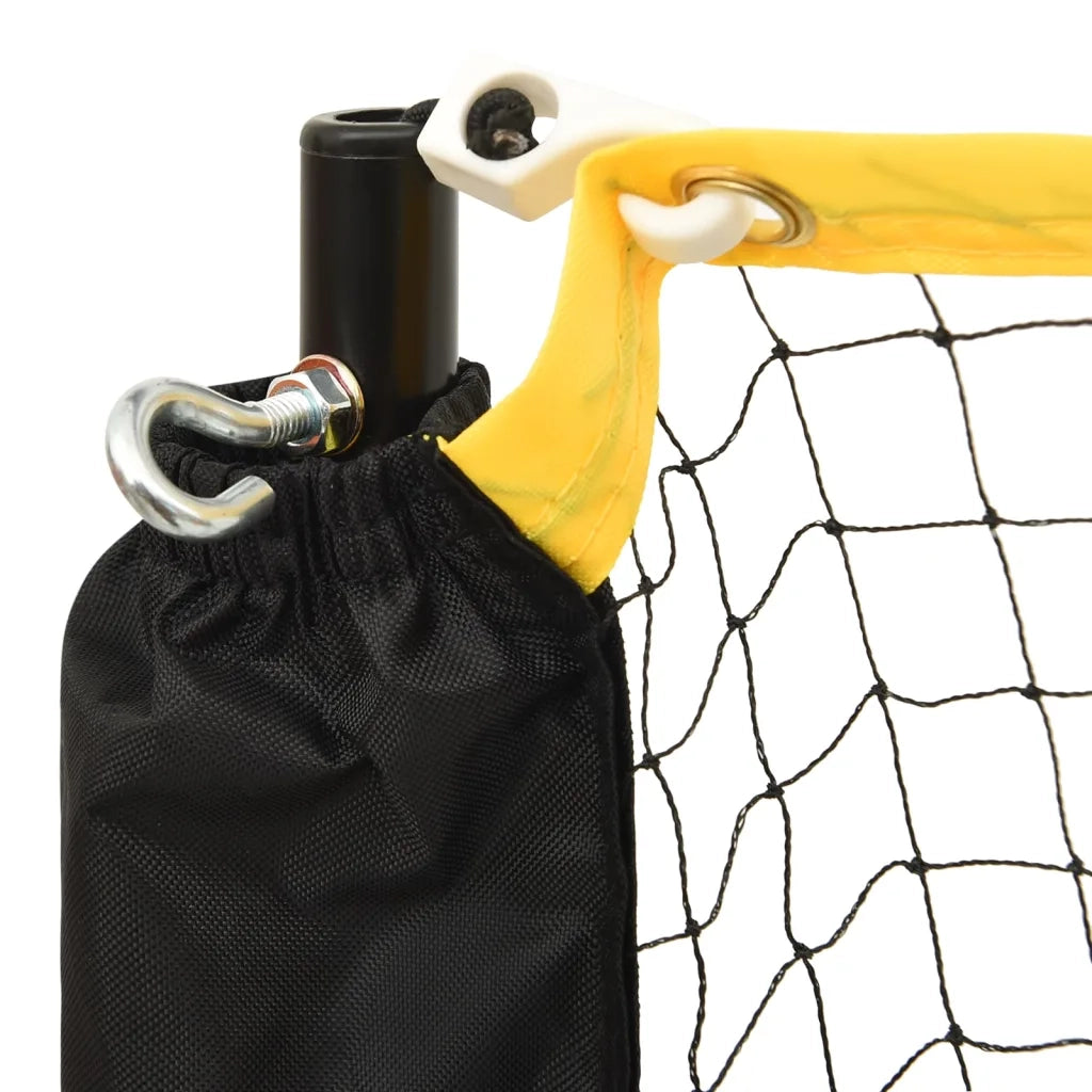 Rete da Badminton Regolabile 500x103x94-158 cm in Metallo 93367