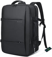 Borse da viaggio autorizzate per il trasporto aereo, zaini da laptop per viaggi internazionali, 43,2 cm (17 pollici) zaini da laptop per borse da viaggio, zaini da weekend per uomini