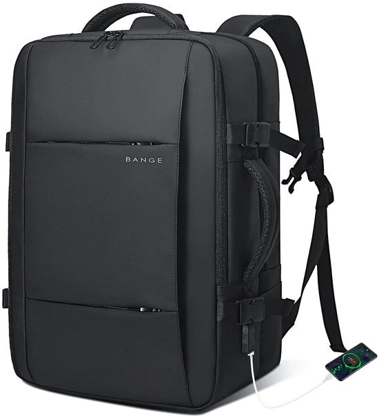 Borse da viaggio autorizzate per il trasporto aereo, zaini da laptop per viaggi internazionali, 43,2 cm (17 pollici) zaini da laptop per borse da viaggio, zaini da weekend per uomini