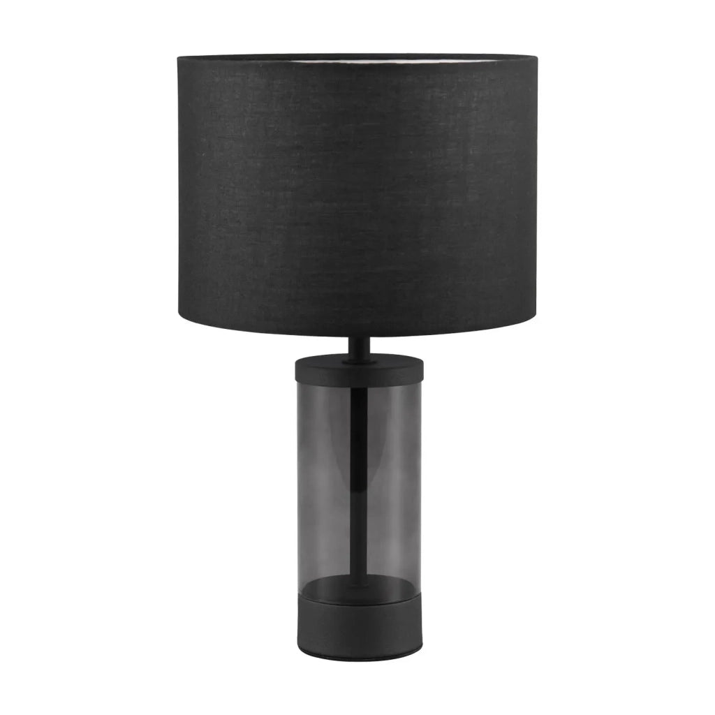 LÚZETE - LAMPADA DA TAVOLO METALLO NERO E14 GLADYS