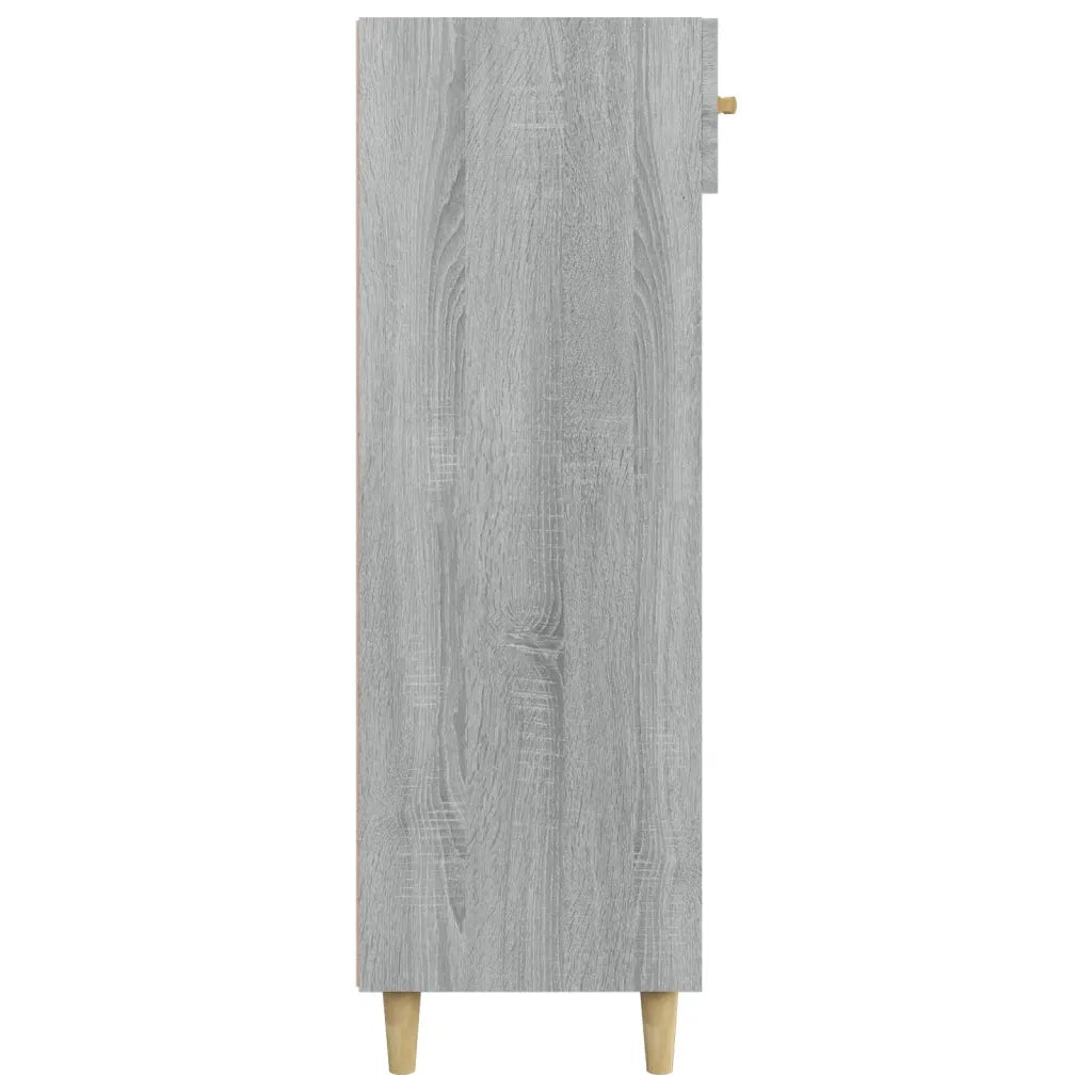 Scarpiera | Mobile per scarpe Grigio Sonoma 60x35x105 cm in Legno Multistrato