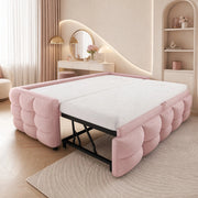 LETTO Combinato Estraibile 90/180x190 cm Teddy Rosa