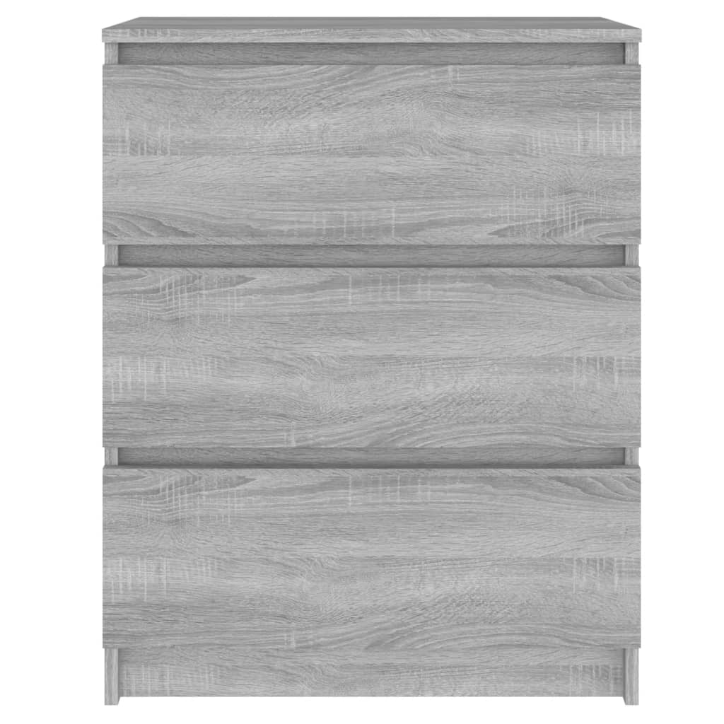 Buffet credenza cassettiera armadio mobile contenitore organizer cucina soggiorno salotto Sonoma 60 x 35 x 76 cm legno ingegnerizzato grigio 02_0036416