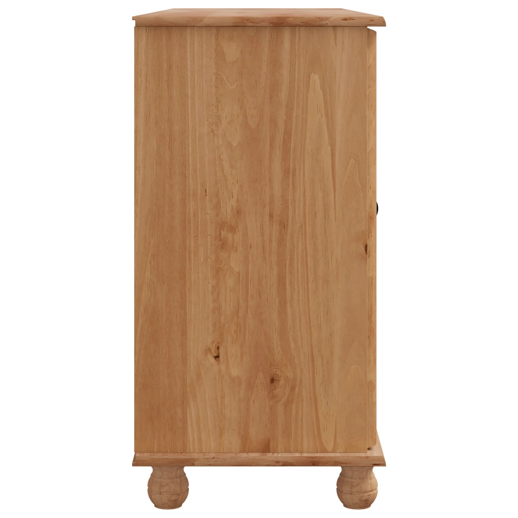 Mobiletto "ASKIM" 133,5x40x79 cm Legno Massello di Pino