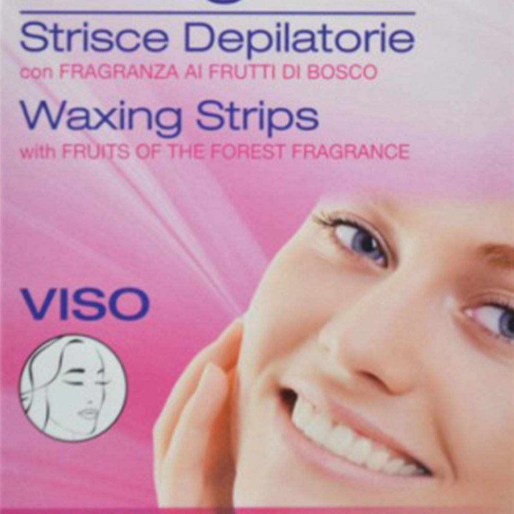 Trade Shop - 8 Strisce Depilatorie Per Viso Pronte All'uso Ceretta Per Donna E Uomo Unisex -