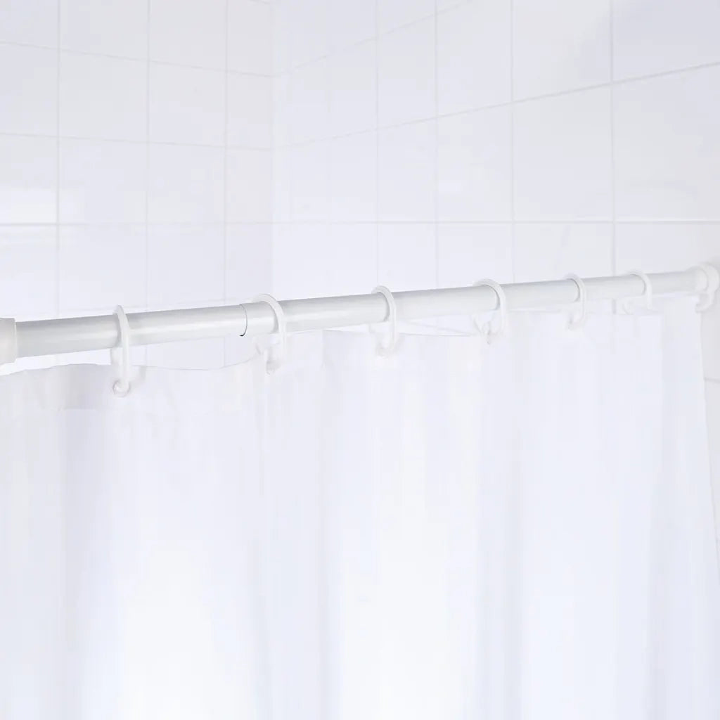 RIDDER Bastone Telescopico per Tenda Doccia 110-185 cm Bianco 55201 421546