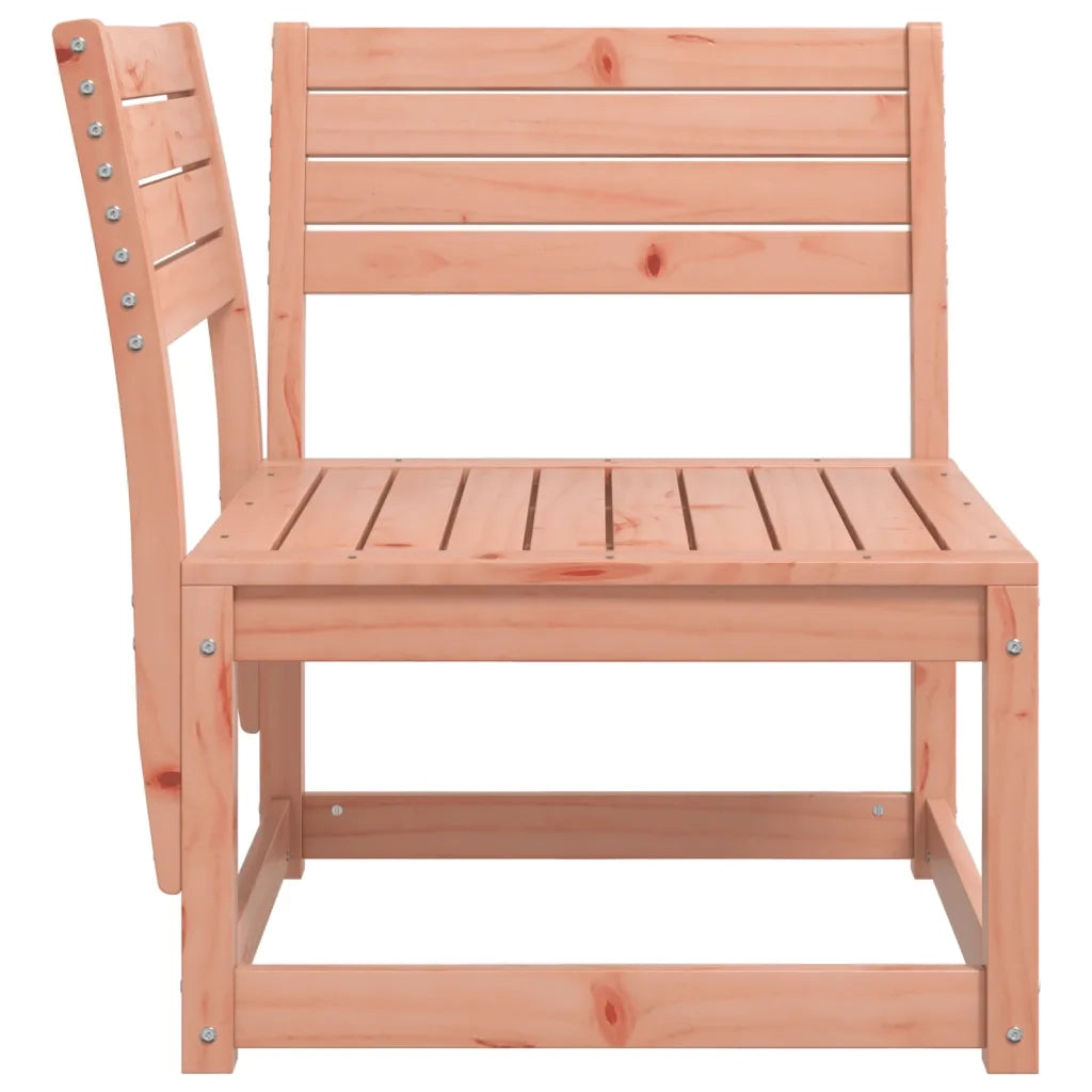 Divano Angolare da Giardino-Sofa da Giardino-Divanetto da esterno 73x73x78 cm Legno Massello Douglas