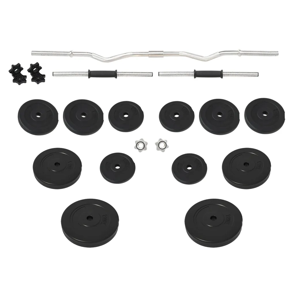 Set Bilanciere e Manubri con Dischi 60 kg CFW5837493
