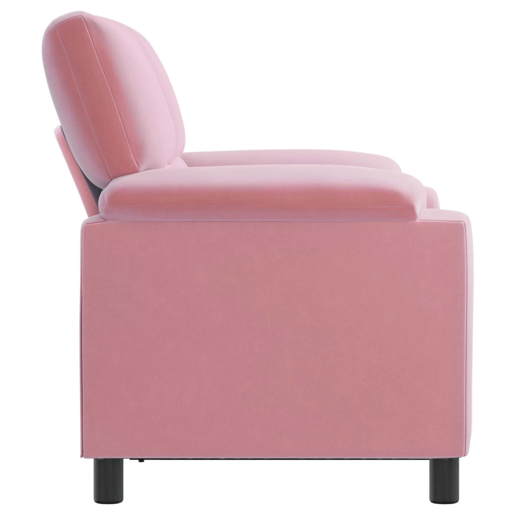 Divano Rosa 154 x 85 x 93 cm Velluto 42040825