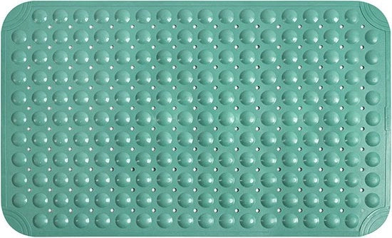 Mat per doccia con funzione massaggiante e antiscivolo - mat riscaldante per doccia con funzione esfoliante - mat per doccia con massaggio - formato grande 100x40 cm - per uso in bagno