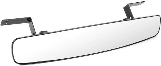 Specchio retrovisore panoramico per auto con angolo di visuale di 180 gradi, nero, universale per tutti i modelli di auto