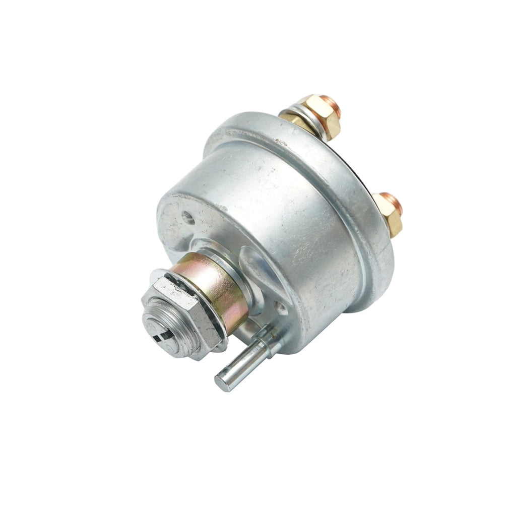 Interruttore di accensione a chiave 24 V, fi 67 mm, connettore in rame M10, fi filettatura di montaggio 18 mm per Caterpillar OEM 7N0718