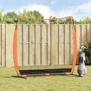 vidaXL Strumenti di allenamento per golf Nero 213 x 213 cm Poliestere