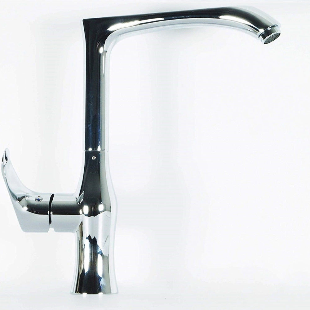 Trade Shop - Miscelatore Rubinetto  52790 Canna Alta Monoforo Monocomando Rubinetteria -