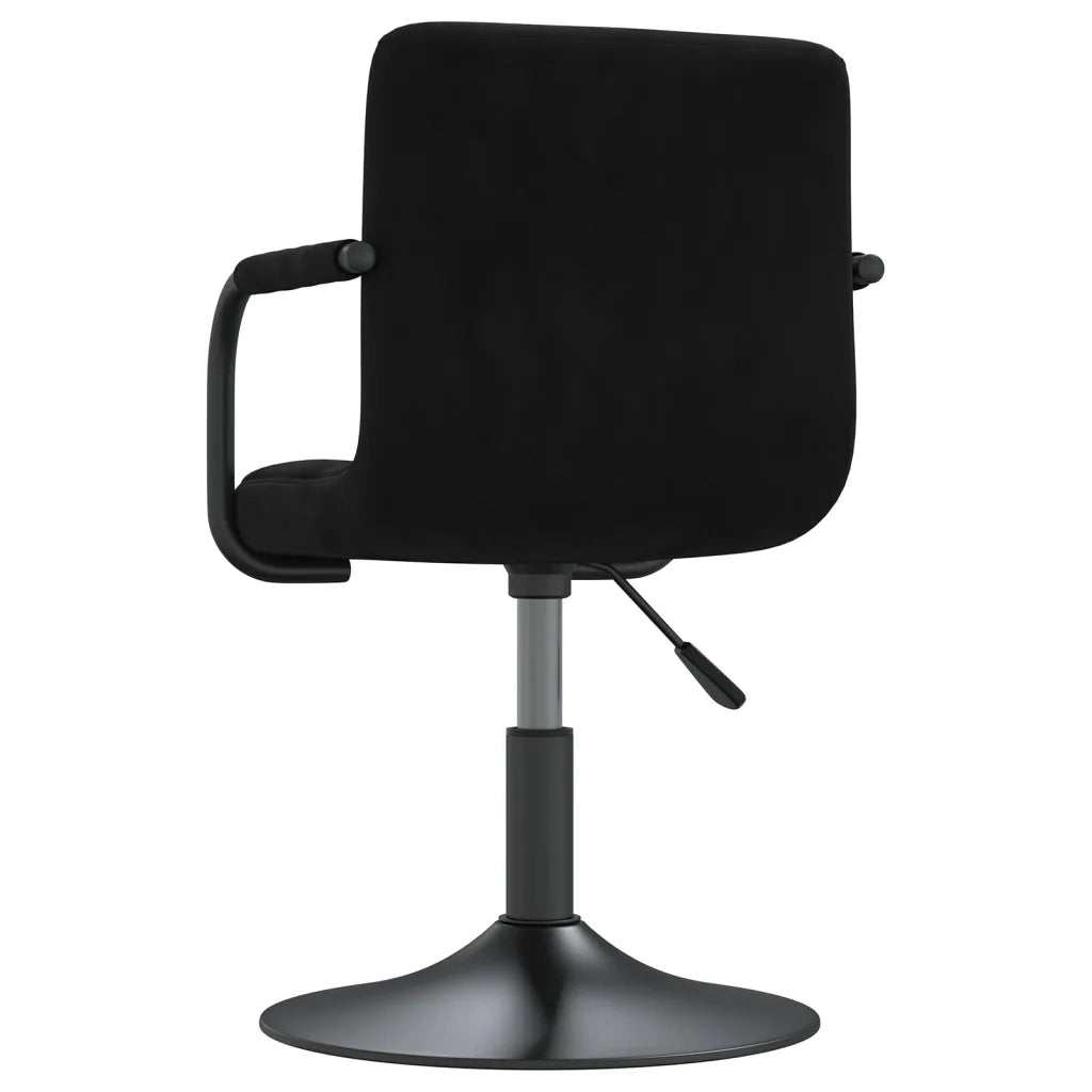 Sgabello da Bar Nero in Velluto cod mxl 58734