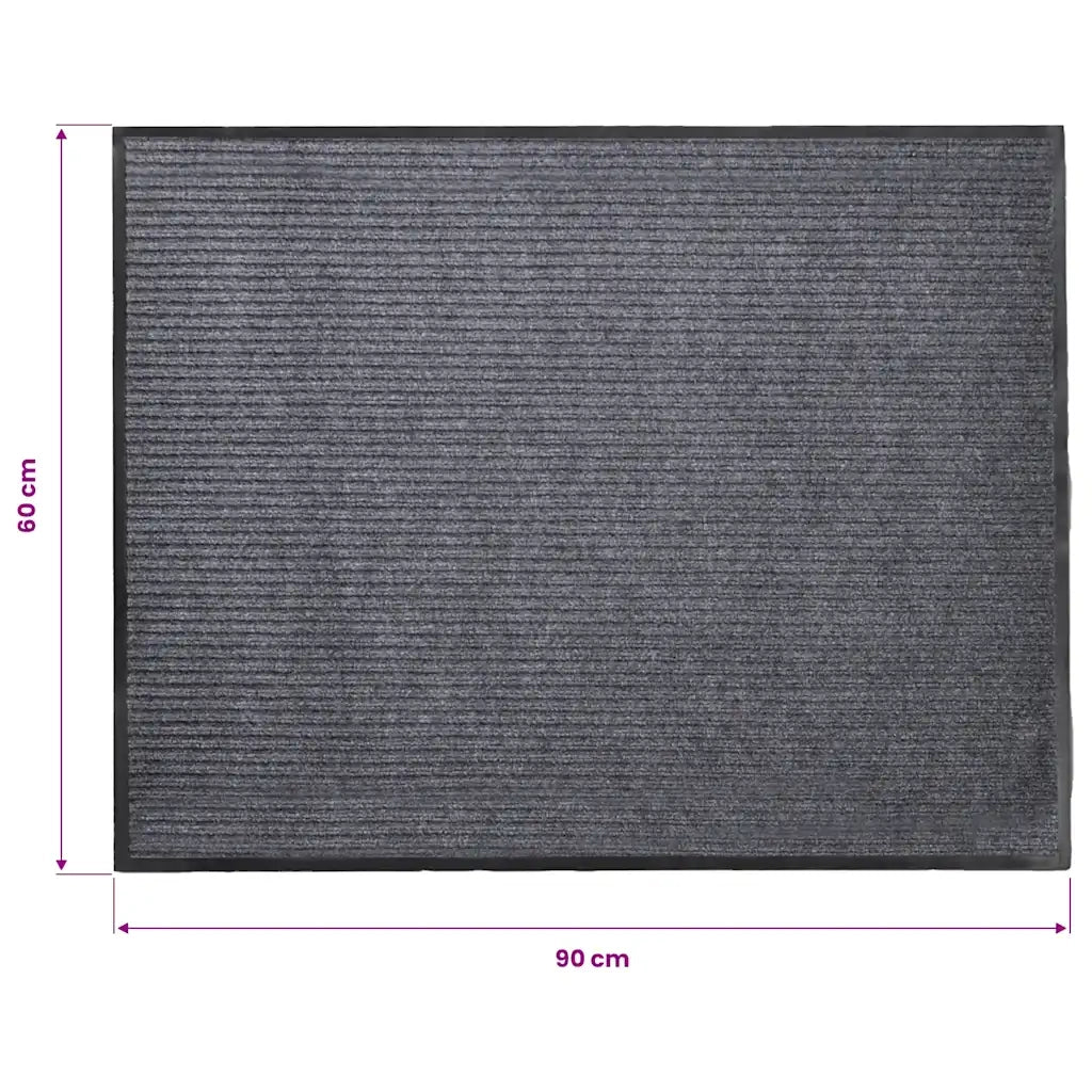 Zerbino | Tappetino Grigio 90 x 60 cm in PVC