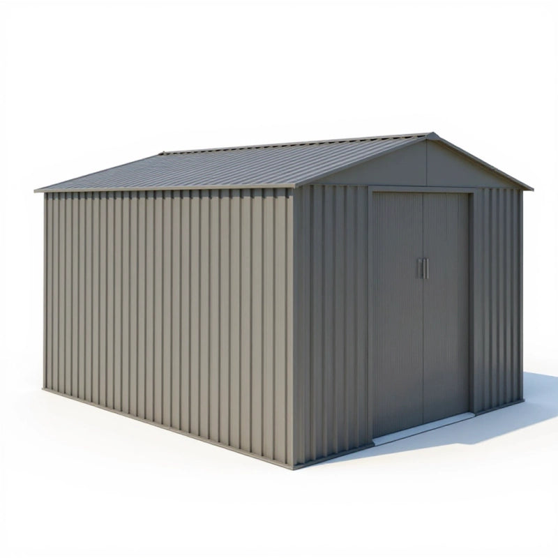 Casetta da giardino in metallo â€“ MJ 8 x 10 - 7,9 mÂ² - Antracite