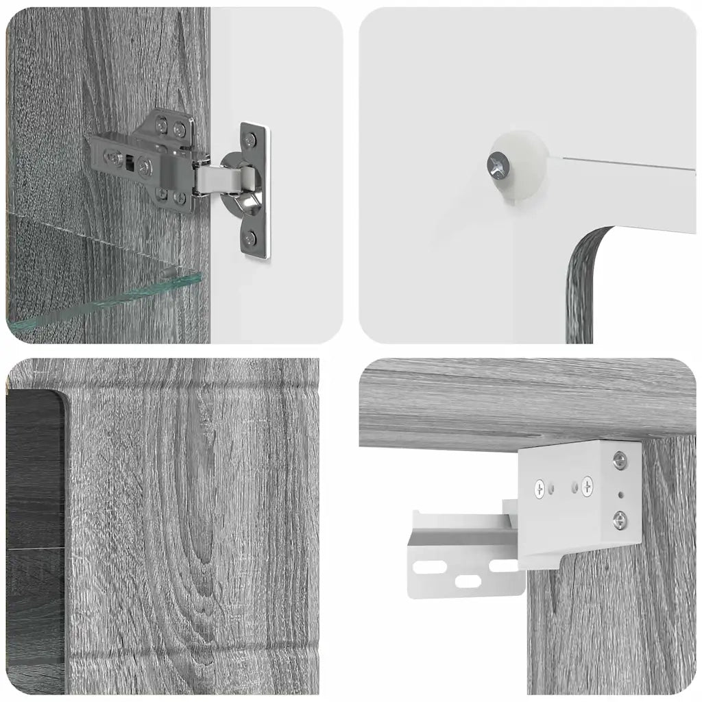 Armadio in Legno Grigio Sonoma 50 x 29 x 100 cm 880227