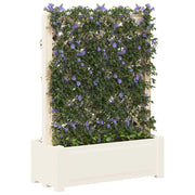 Grande vaso con trellis Bianco 99,5 x 43 x 133,5 PP CFW7973268