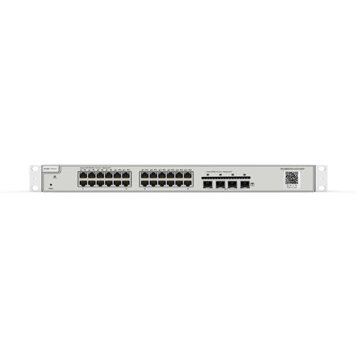 Reyee cloud switch managed gigabit poe l3 24 x ge poe+ 4 x sfp  power budget 370w - RG-NBS5100-24GT4SFP-P