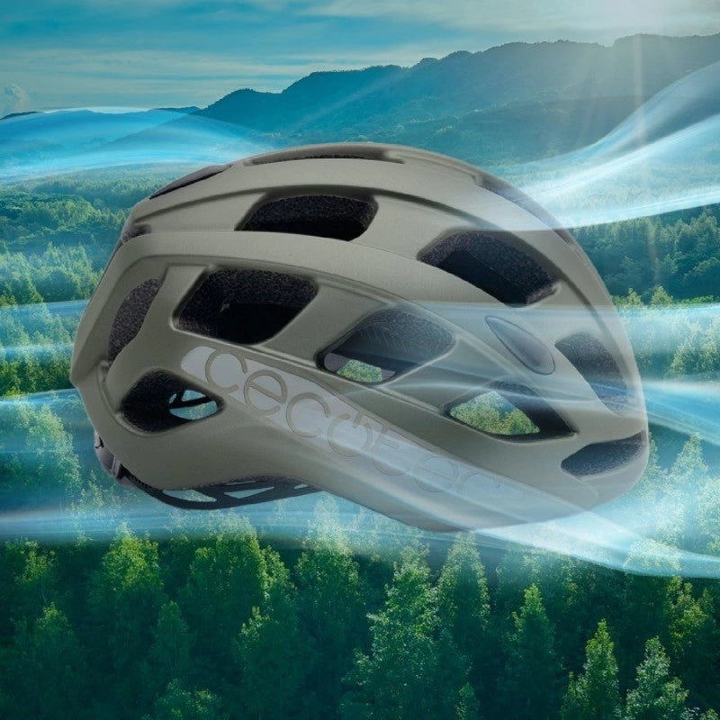 CECOTEC 07349 - Casco BrainGuard Sprinter Green L-XL