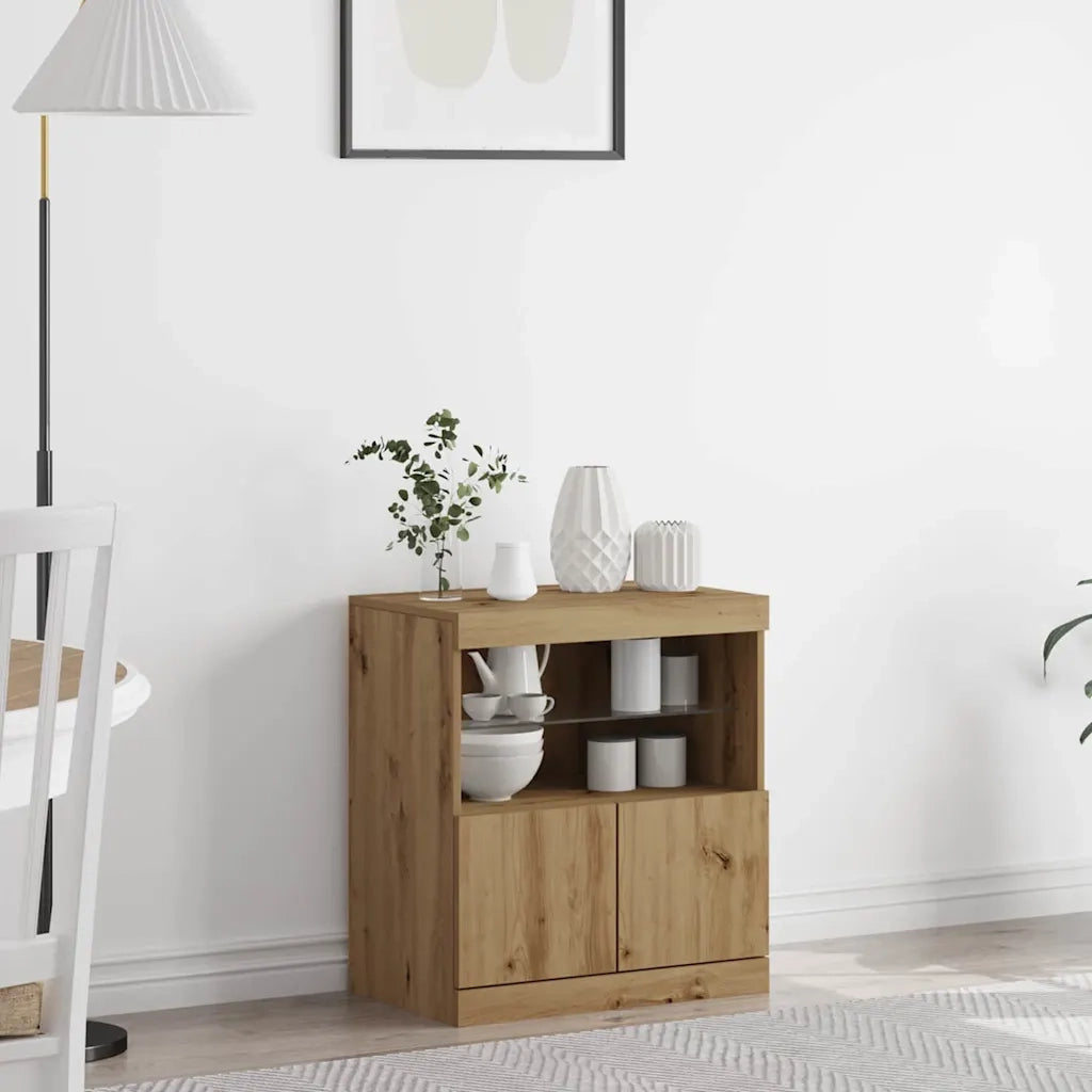 Credenza-Buffet-Armadio da cucina Marrone 60 x 37 x 67 cm Legno multistrato 337541