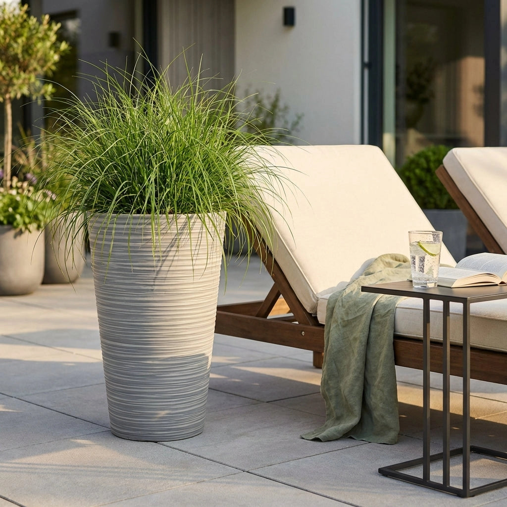 Vaso grande in Fibra sintetica cm 41x41x60 - KAM