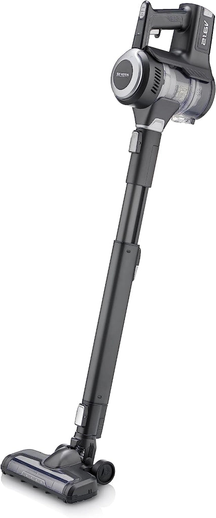 Severin hv7155 scopa elettrica aspirapolvere cordless 21,6 v completo di accessori