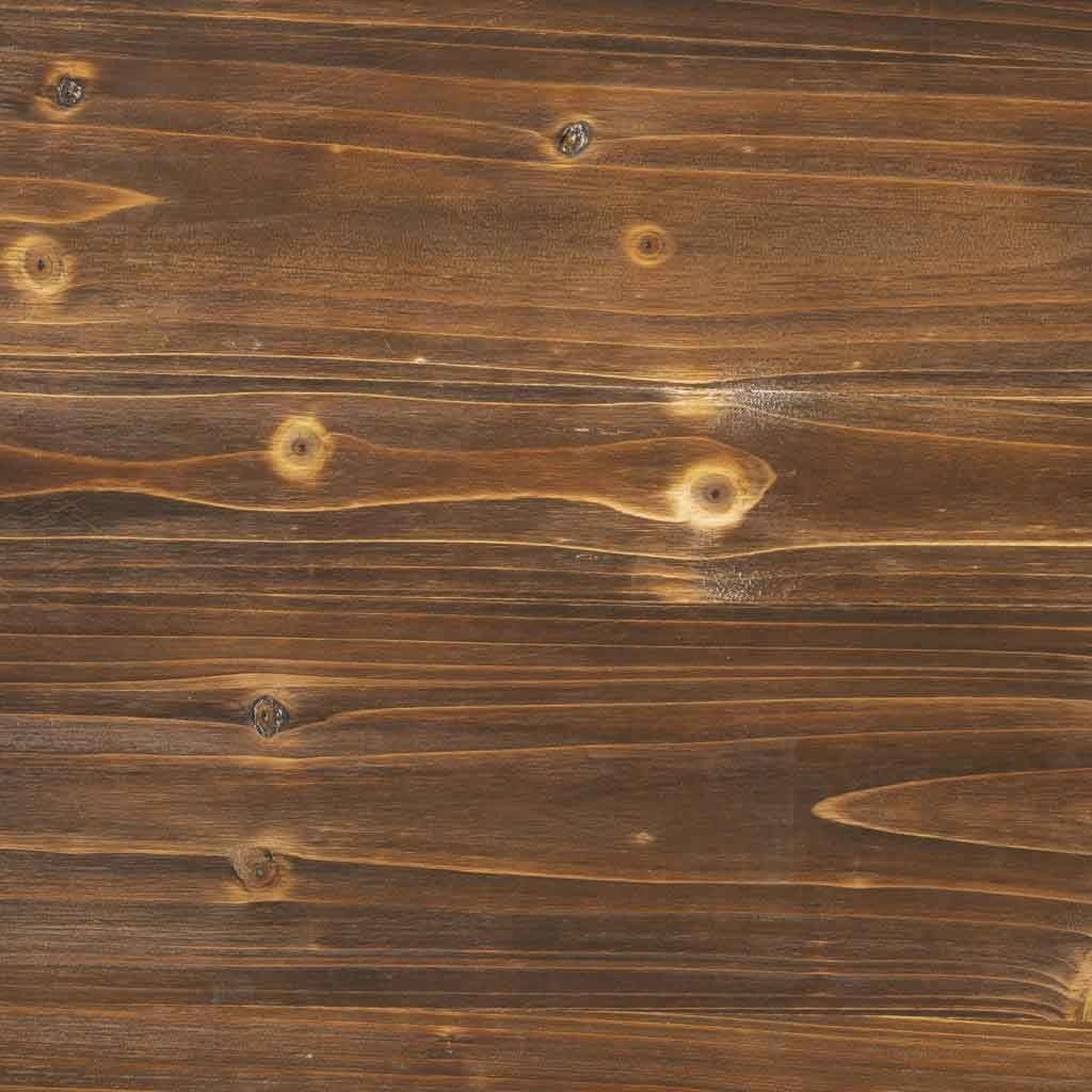 Mobile da ingresso in legno e metallo marrone 100x32x72h
