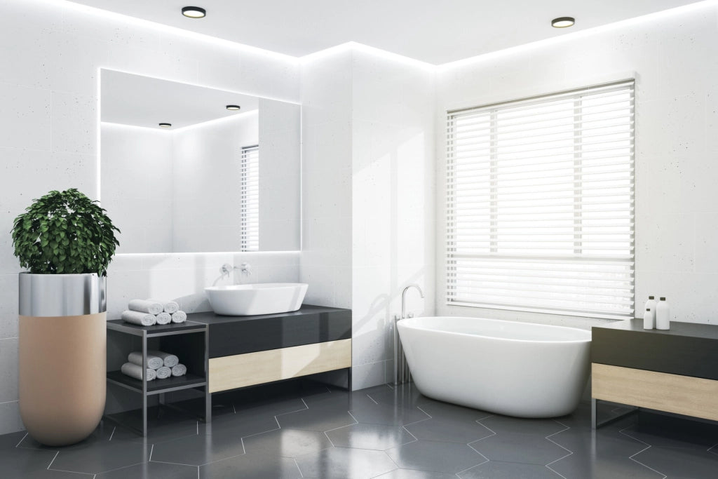 Plafoniera LED tonda Ø30 20W CCT IP66 nera DABER Kanlux