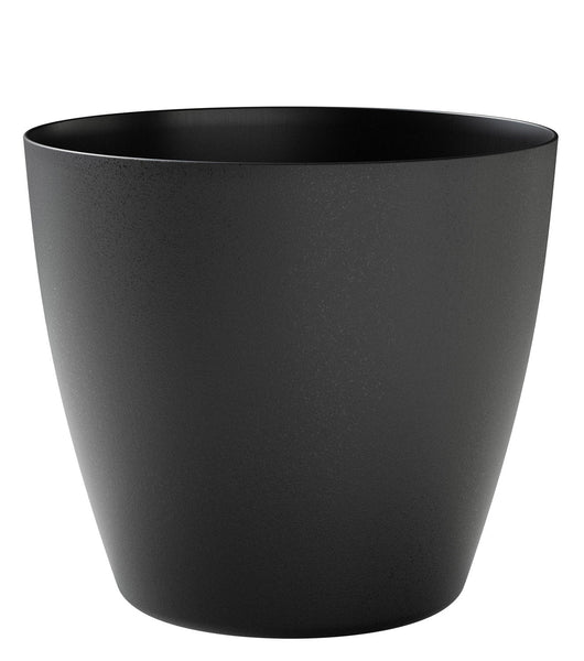 Vaso da Interno e Esterno Ø50x45 cm in Polipropilene Bayon 50 Ash Antracite