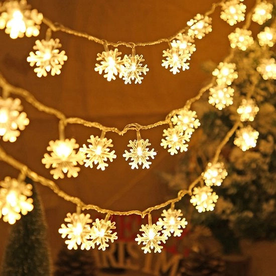 Verlichting a led per esterno con effetto stella per tenda o camper con decorazione luce a batterie con lampada a 6m di cavo e 40 led con funzione di illuminazione continua con effetto lampeggiante - 2 pezzi