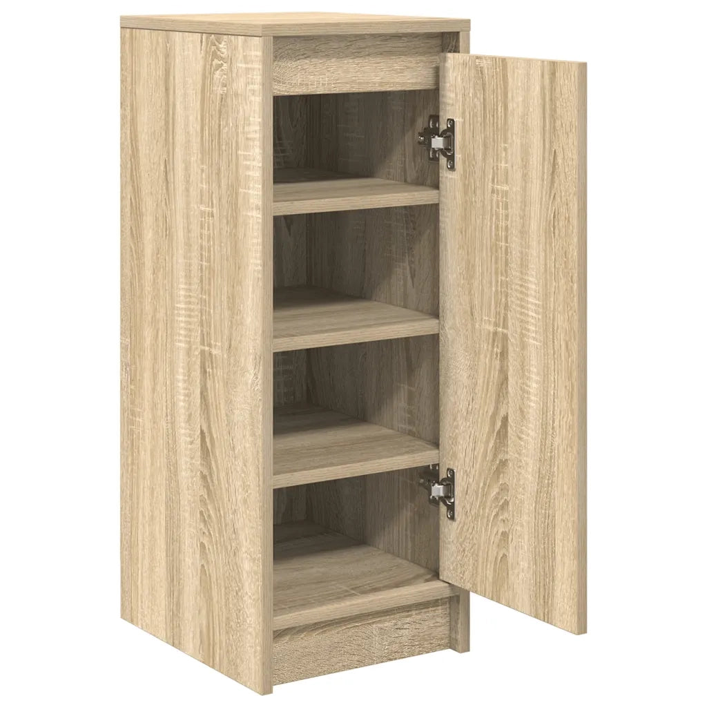 Scarpiera Rovere Sonoma 29,5x34x76 cm in Legno Multistrato 861861