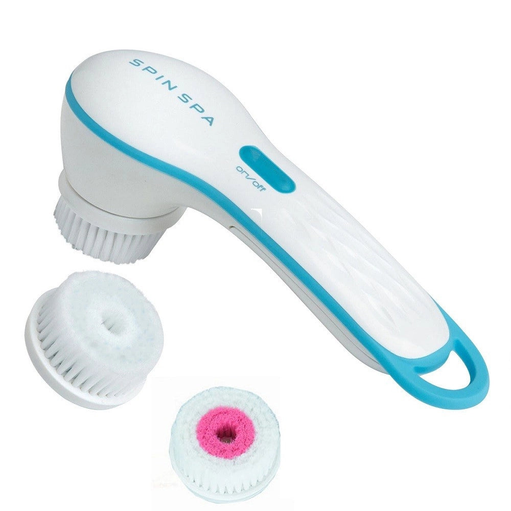 Trade Shop - Spin Spa Spazzola Pulizia Del Viso 3in1 Pulisce Rivitalizza Per La Cura Del Viso -